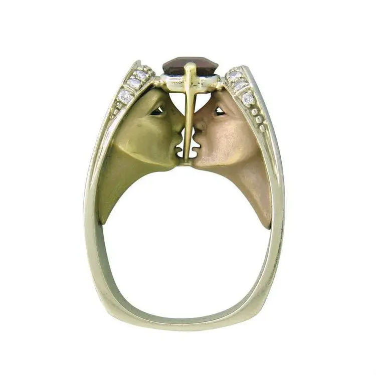 

Antique Women Irregular Ring Wedding vintage Jewelry Sz 6-10