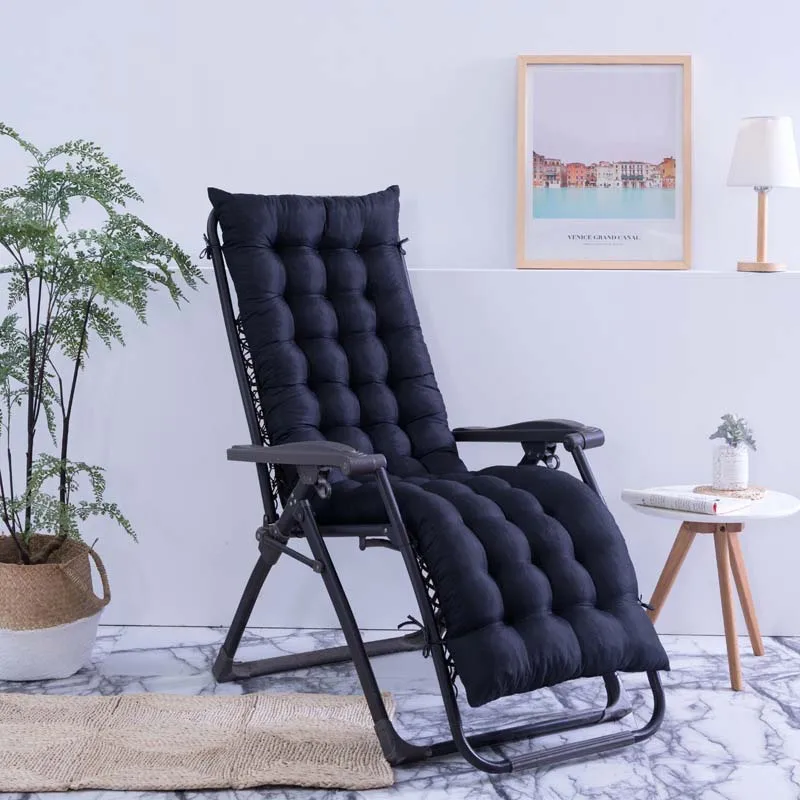 Lounger Recliner Cushion Garden Furniture Patio Chairs Pad Cushion