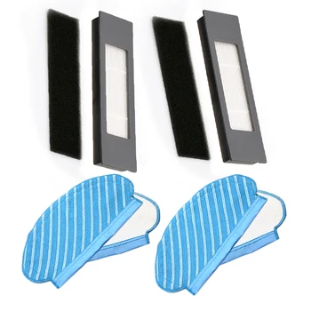 

Filter Sponge Mop Cloth Set For Ecovacs Deebot Ozmo 920 950 Vacuum Cleaner Parts Household Cleaning Accessories