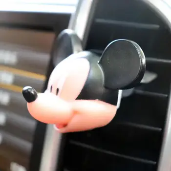 

1PC Mickey Minne Car Perfume Air Vent Decors Clips Solid Fragrance Air Conditioner Outlet Freshener for Autocar
