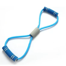 Хит, резинка для йоги, фитнеса, 8 слов, тянущаяся веревка, Женский раллийный экспандер для груди, эластичные ленты для спортивных упражнений, йоги