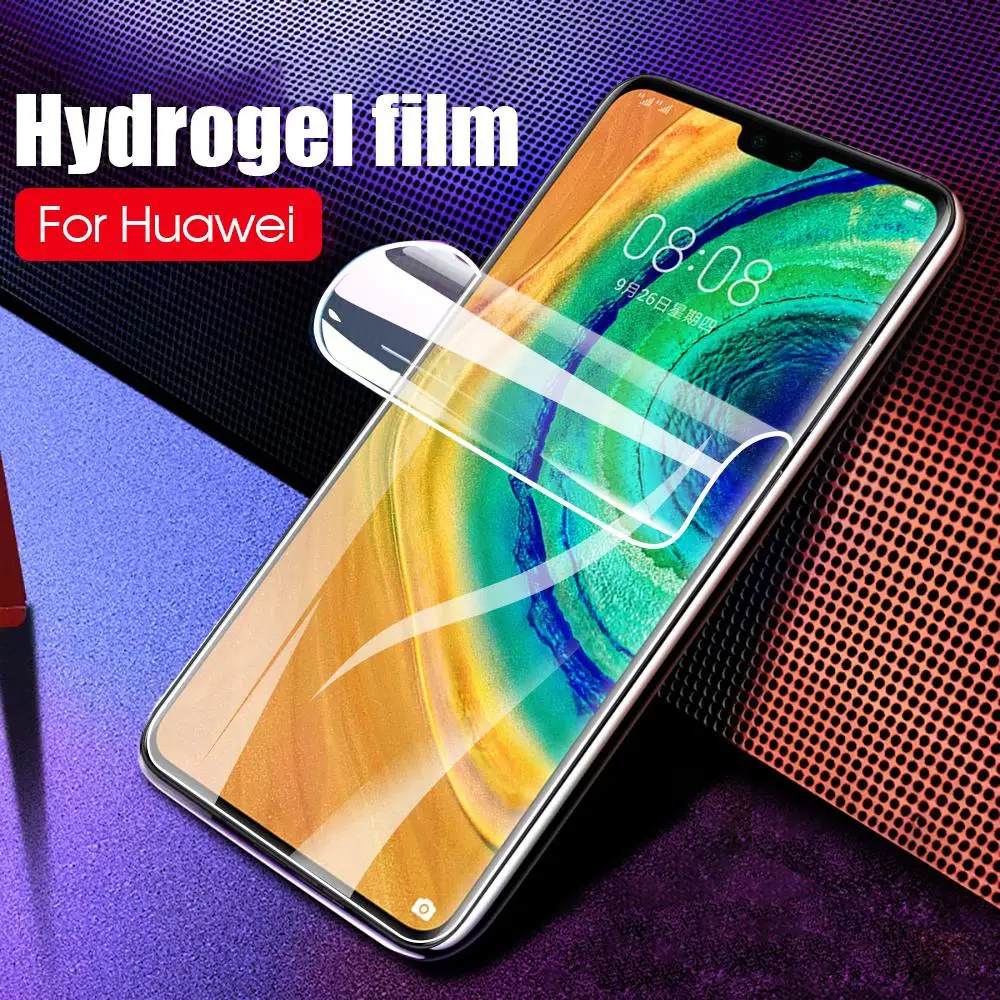 

Hydrogel Film For Hauwei Mate30 Honor9X Pro Nova5 Pro Soft Screen Protector For Hauwei P30 Pro Lite Honor20 Film Not Glass