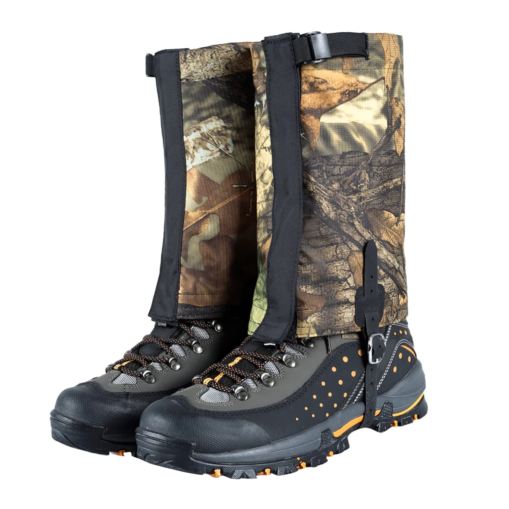 

Camo Waterproof Leg Gaiters Snow Ski Boot Shoe Cover Outdoor Walking Legging