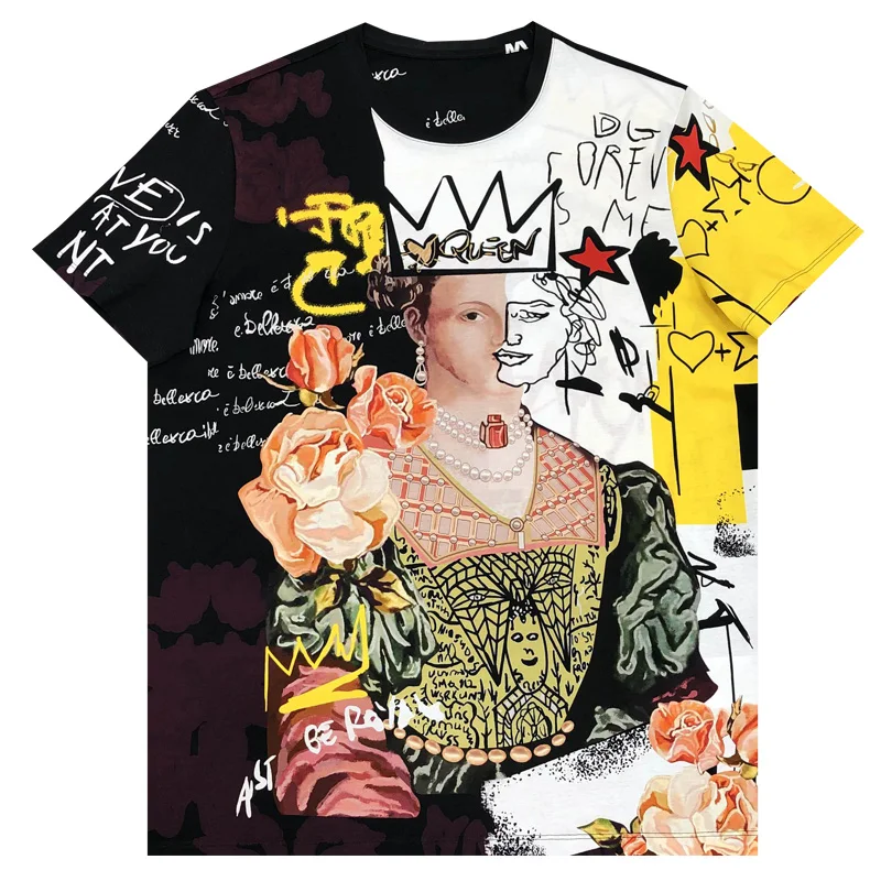 AELESEEN Runway Fashion Casual Tees High Quality