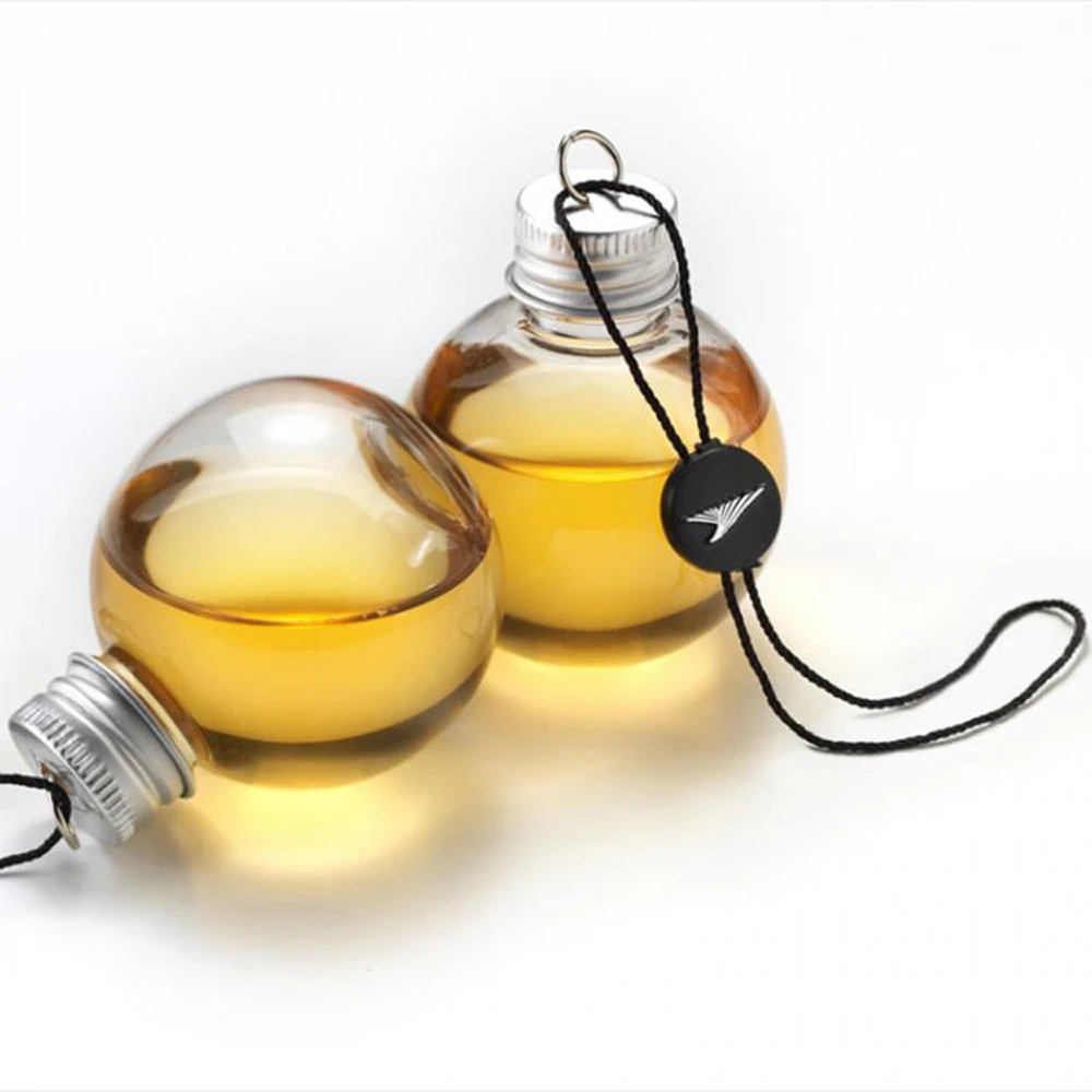  Creative Bulb Cups Christmas Decoration Ball Water Bottle Booze Filled Christmas Tree Ornaments Milk Juice Bulbs Water Bottle 