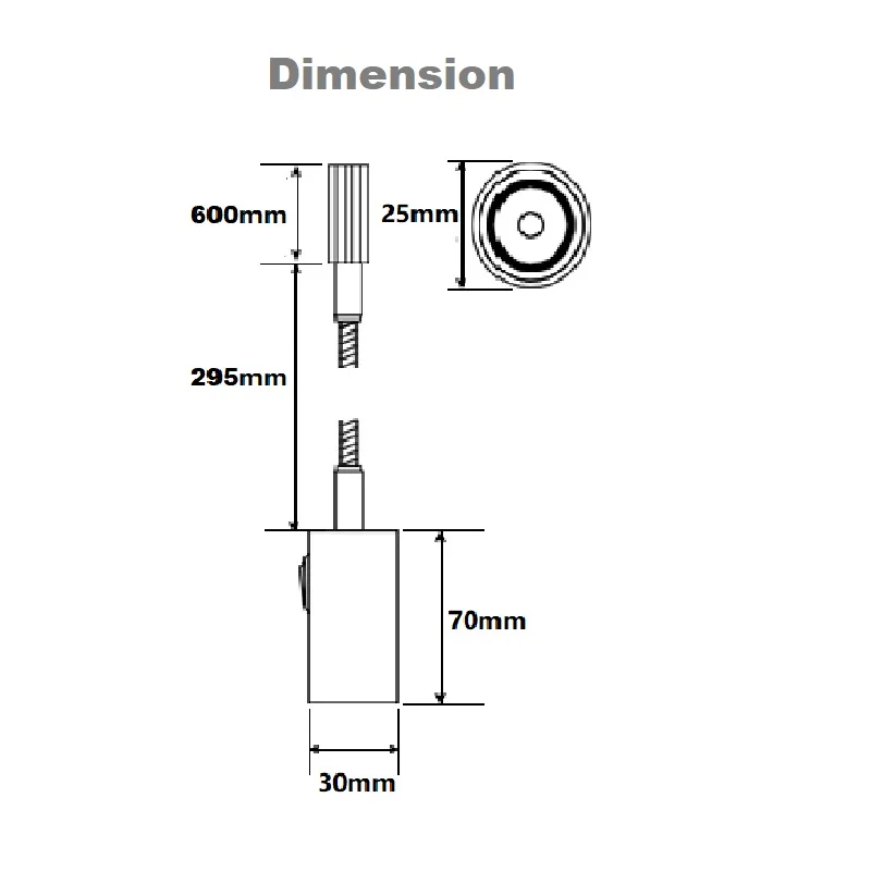 2x12V DC светодиодный гибкий светильник для чтения холодный белый серебристый