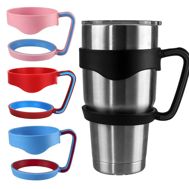 Handle Holder For 30 Ounce YETI Tumbler Rambler Cups Mug Coffee Water  Bottles Accessories Fit Travel Portable Insulated Plastic