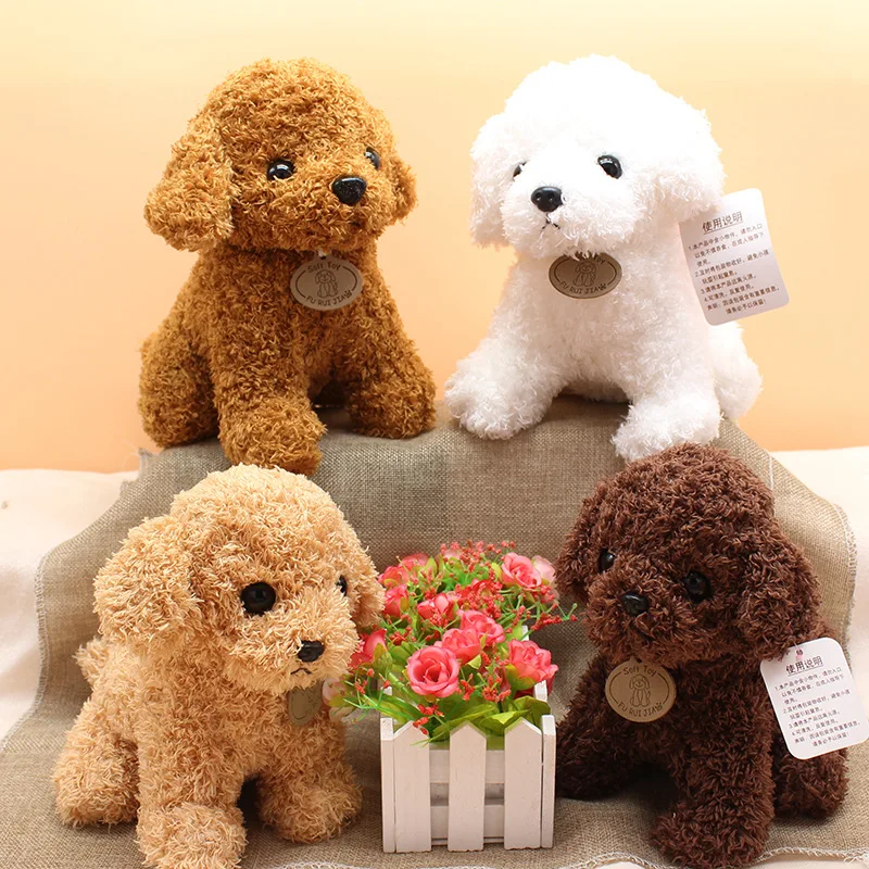 

Simulation Teddy Puppy Plush Toy Doll Teddy Dog Rag Doll Pillow Child Valentine'S Day Valentine'S Gift Sp107