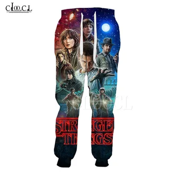 

New Fashion Men's Women Sports Trousers Sweatpants TV Stranger Things 3D Print Trouser Hip Hop Streetwear Casual Tracksuit Pants