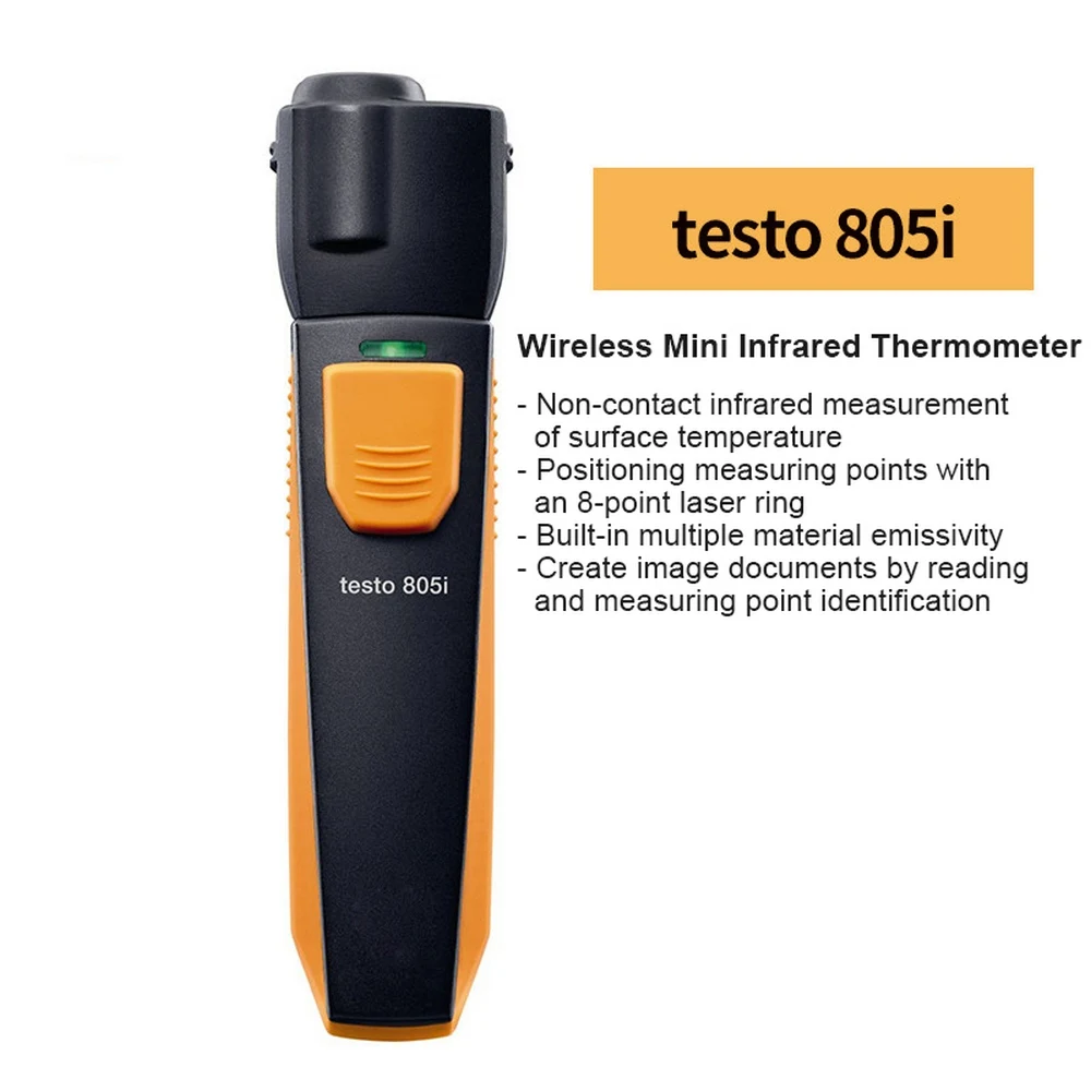 Манометр Testo Электронный беспроводной смарт 0563 0003 0563 0004 кондиционер Ремонтный комплект в том числе 605i 405i 410i 805i