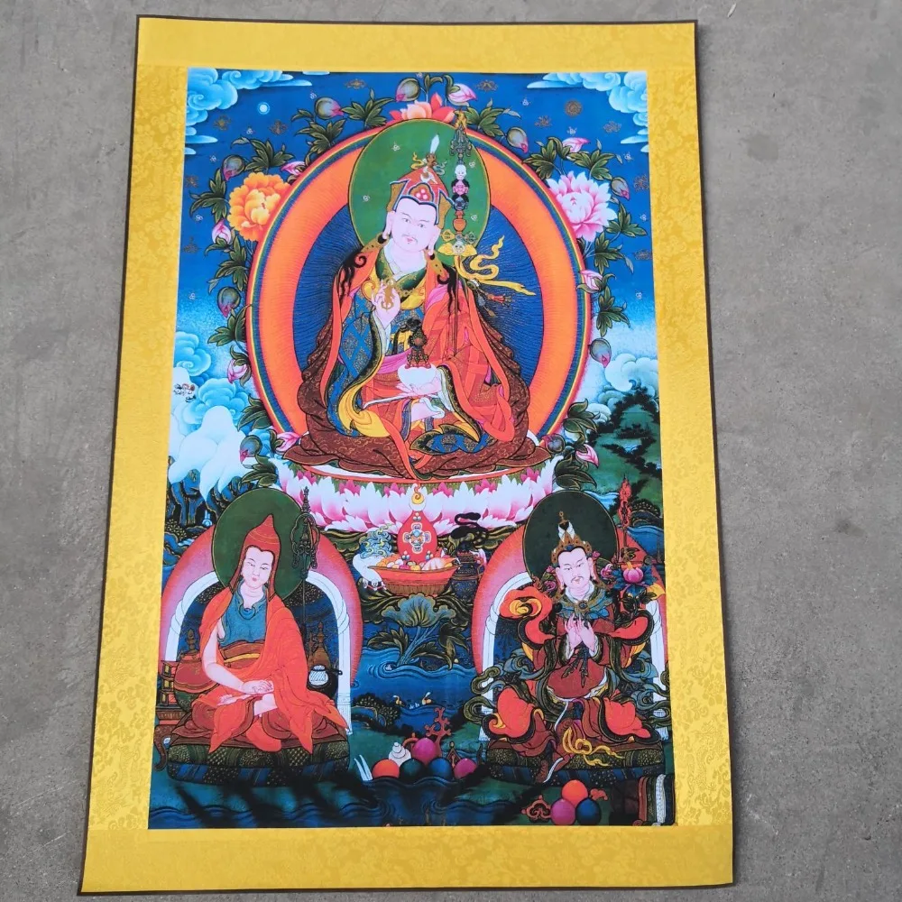Китай(материк) старый Тибет Бумага танка, как подвесная картина fengshui Тибетский Буддизм