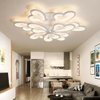 

Chandelier LED ceiling Light Fixtures modern Led ceiling lamp Living Room Bedroom dining room home New Design Acrylic lamp white
