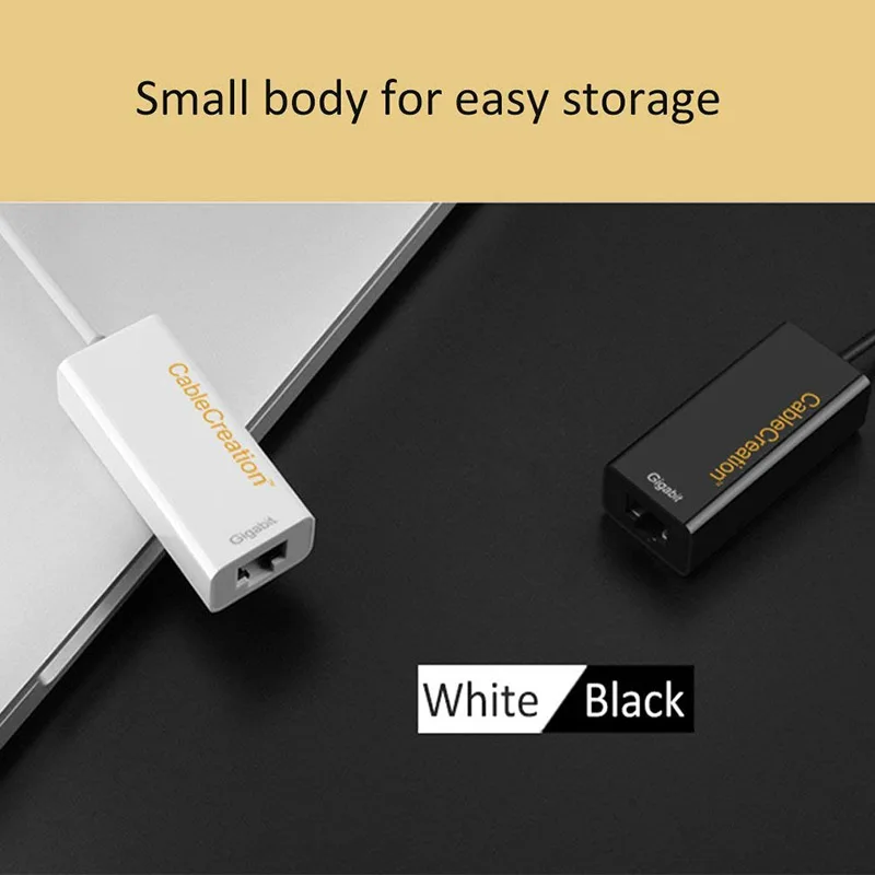 Сетевой адаптер USB 3,0, позолоченный адаптер USB для RJ45 Gigabit Ethernet с поддержкой 10/100/1000 Мбит/с Ethernet для Windows