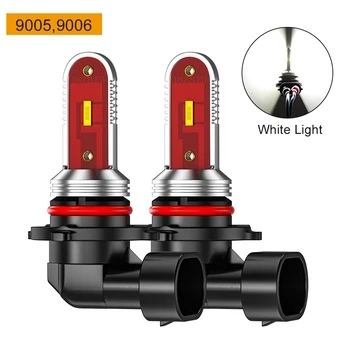 

2pcs Daytime Running Driving Styling Front H8 H11 9005 9006 Led Fog Light For Car Lamp Bulbs Auto Super Bright 1200 Lumens 30W