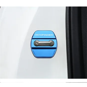 

Door Lock Cover sticker case for Nissan Pathfinder R50 R51 R52 Accessories Car Styling