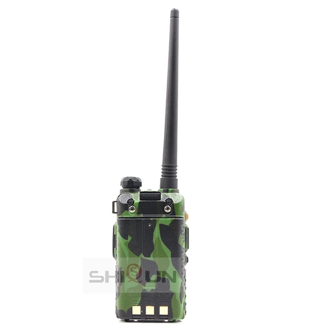 1PC/2PCS Baofeng 5W UV-5R Walkie Talkie Camo Dual Band UV5R 5W Ham Radios H/L UHF VHF Two Way Radio UV 5R HF Transceiver UV-82 3
