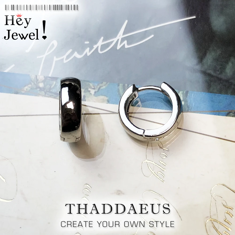 Серьги кольца с петлями в классическом креольском стиле подарок 2017 из серебра 925