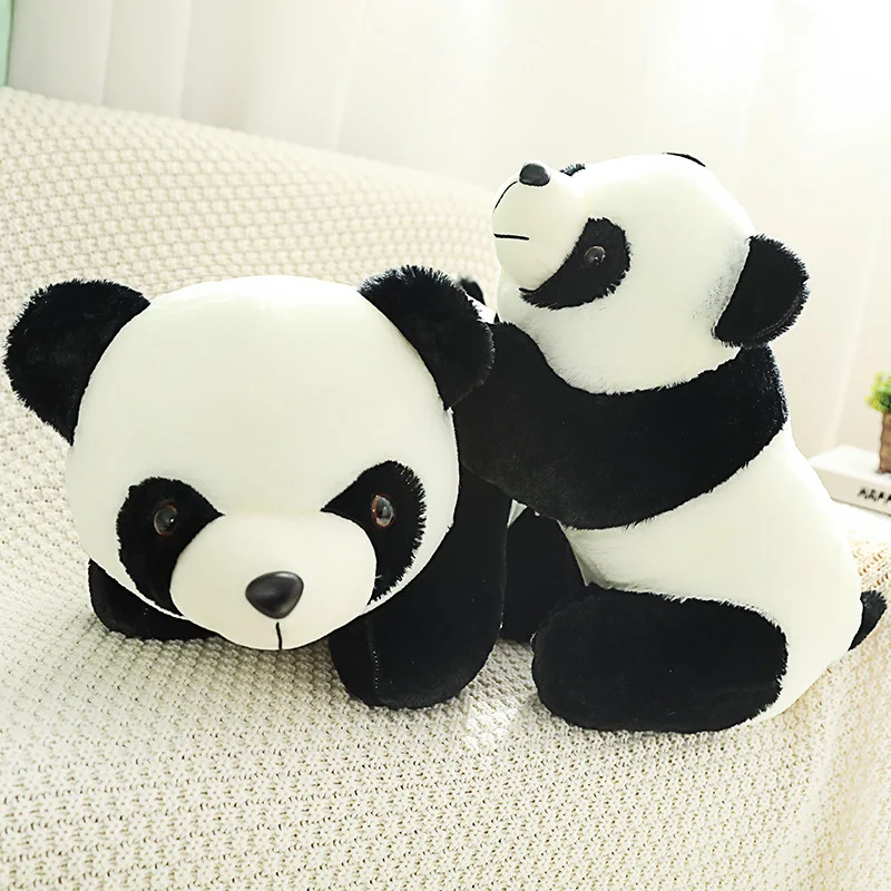 Hot Nice Kawaii Stuffed Panda Doll Plush Animal Toy Soft Panda Lifelike Plush Toys Baby Kids 5