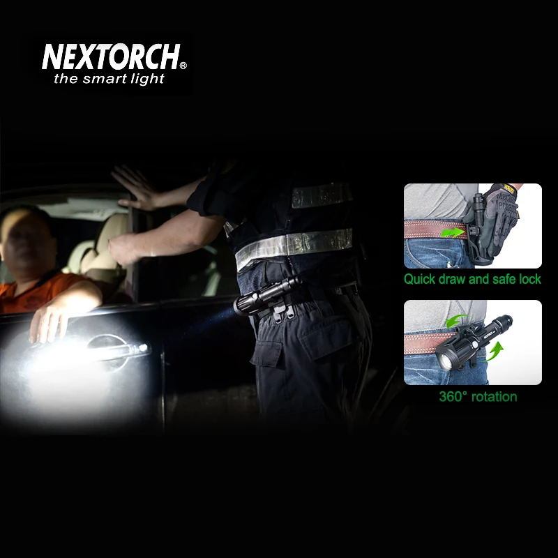 NEXTORCH Flash светильник 18650 батарея 900 Люмен CE RoHS стандарт 6 режимов ударопрочный светодиодный светильник Тактический светильник# TA5