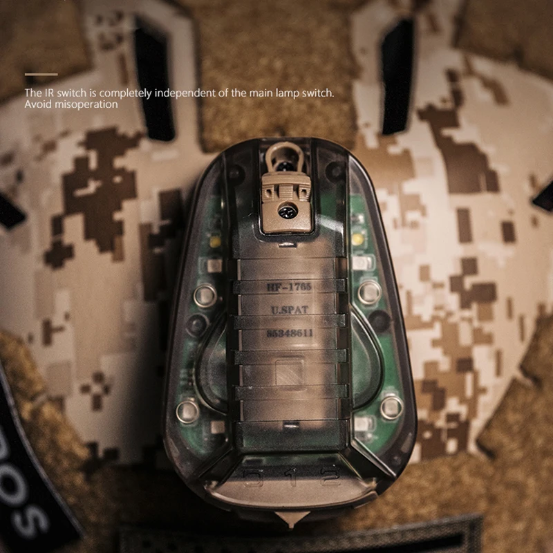 Airsoft Безопасность Вспышка Новый Гел звезда 6 ИК Gen III шлем хел светильник