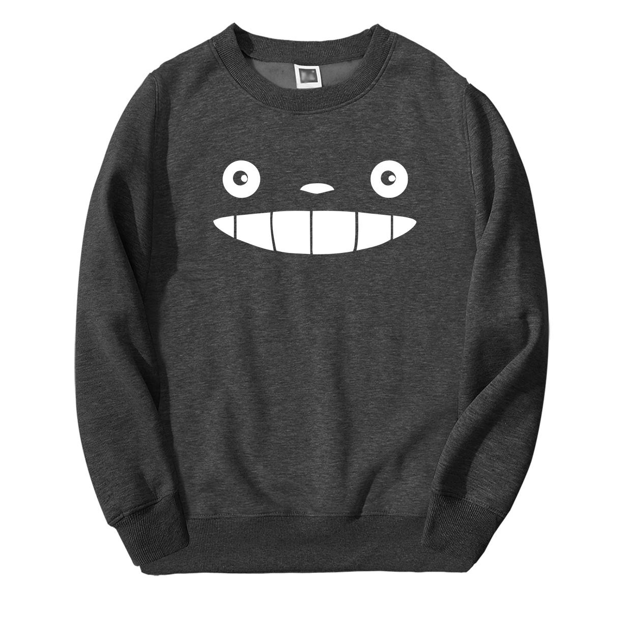Tonari No Totoro Harajuku мужские толстовки осень зима теплый флис с капюшоном Япония Аниме свободный крой модная верхняя одежда