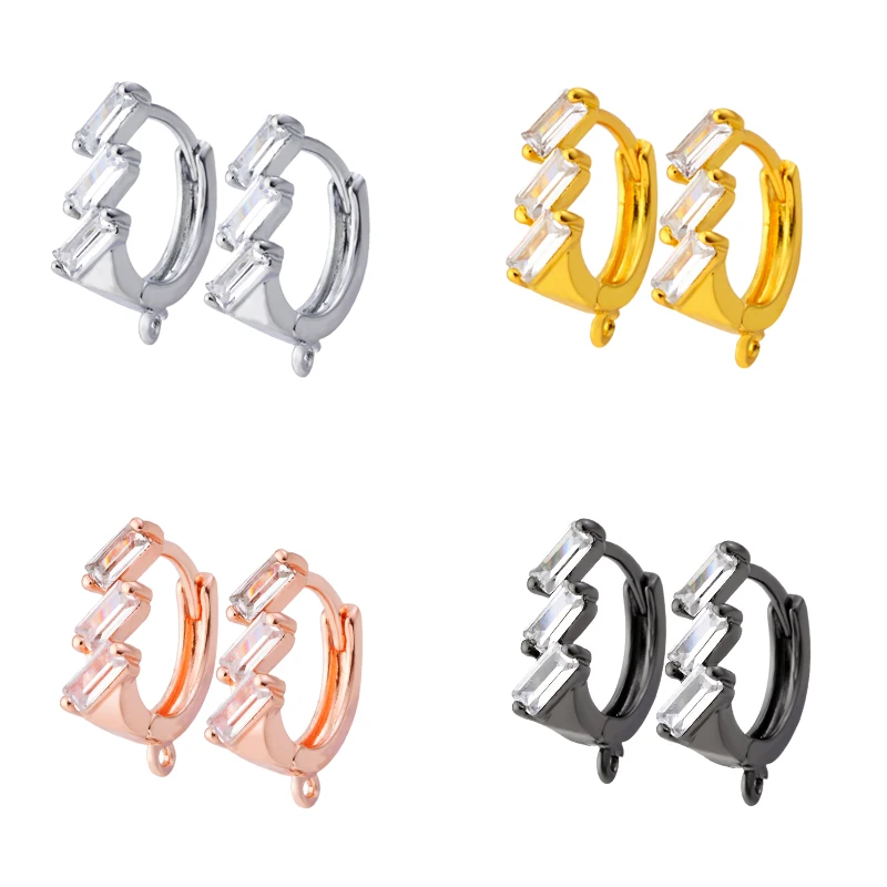 

Peixin earrings hoop brass jewelry hooks for jewelry making supplies fasteners handmade DIY earrings accessories wholesale