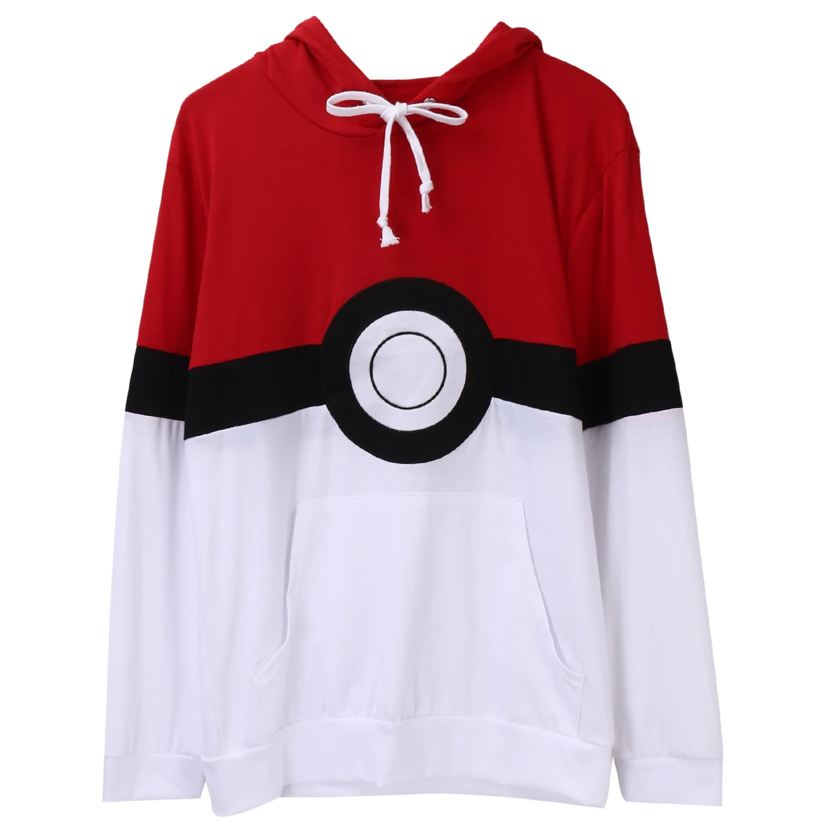Мужская модная Повседневная рубашка с длинным рукавом, костюм Pokemon Go, толстовка с капюшоном, топ, Лоскутная спортивная мужская блузка