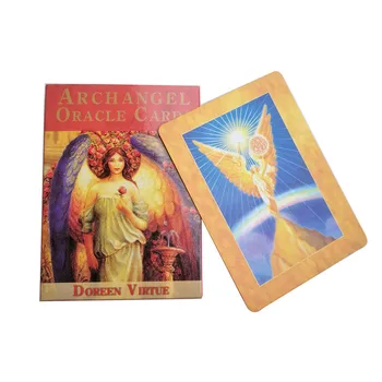 

Magic Archangel Oracle Cards Earth Magic:read Fate Tarot Card Game For Personal Use Board Game A 45-card Deck