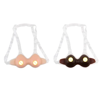 

Soft Silicone Breast Forms False Enhancer Prosthesis Breast For Cosplay Prop