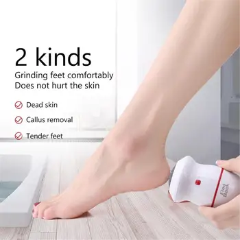 

Usb Charging Electric Foot Grinder File Dead Skin Remover Vacuum Feet Dermabrasion Callus Care Durable Foot Pedicure