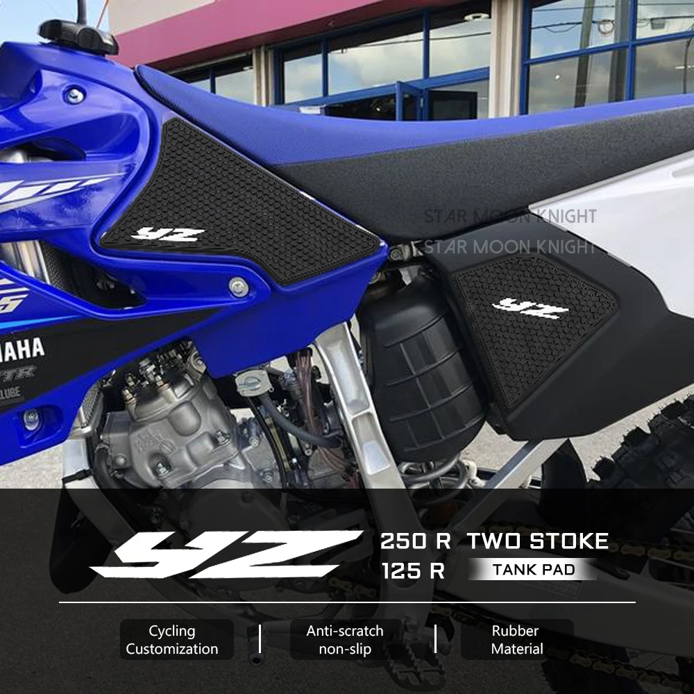 

Боковые прокладки топливного бака для YAMAHA YZ125R YZ 125 R YZ250R YZ 250 R TWO STOKE 2020-защитные наклейки на наколенники