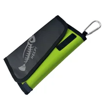 С 6 мешками портативный Флип Тип открытый молния открытие Рыболовная Сумка крючок для хранения приманки Ткань Оксфорд Многоцелевой Водонепроницаемый