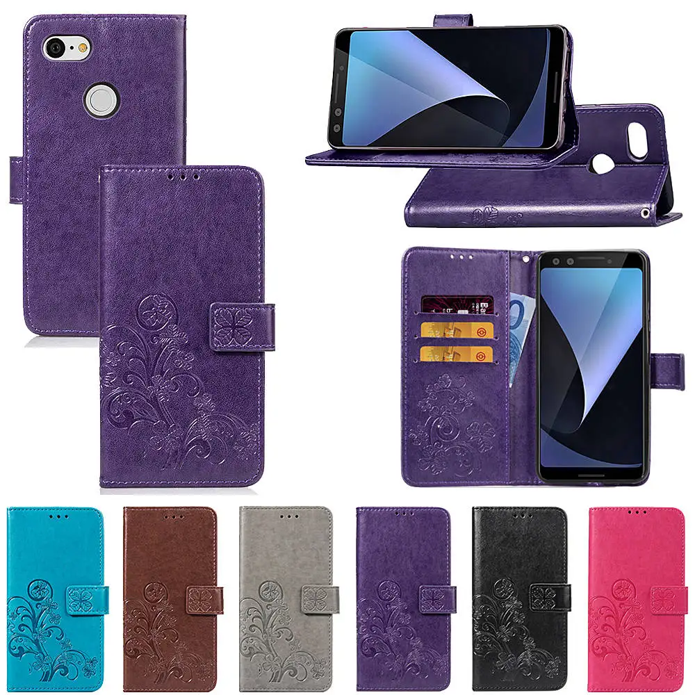 Роскошный флип кошелек из искусственной кожи чехол для телефона Google Pixel 3 Pixel3 с