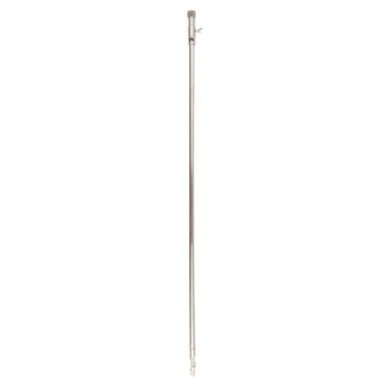 

Silver Stainless Steel Extending Durable Metal Fishing Bank Sticks Bankstick Rod 70-122cm Carp Solid Pole