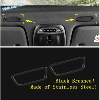 

Lapetus Auto Styling Upper Roof Stereo Speaker Audio Loudspeaker Sound Frame Cover Trim 2 Pcs Fit For Volvo XC60 2018 2019 2020