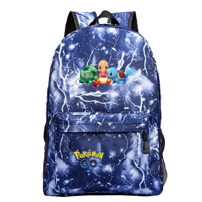 Mochila рюкзак Pokemon Sac A Dos Аниме Пикачу сумка plecak ноутбук унисекс рюкзаку, 33-36 мультфильм, школьные рюкзаки для девочек-подростков - Цвет: A5
