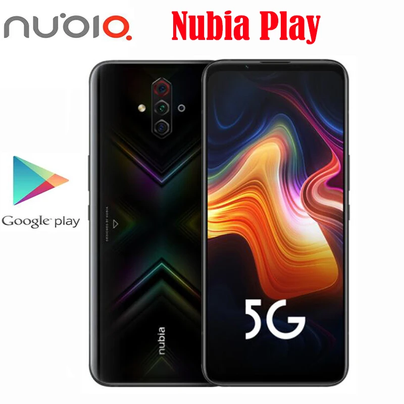 Оригинальный официальный новая Nubia играть 5G Смартфон Snapdragon 765 Octa Core 6 65 дюймов 5100