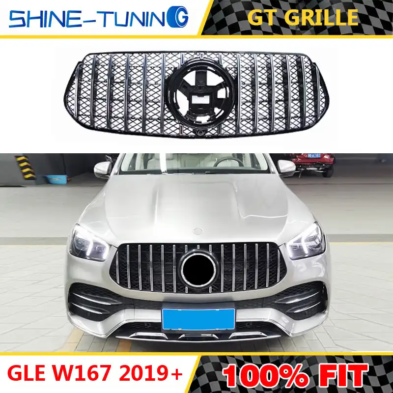 Front Grill Geeignet Fur Mercedes Gle W167 Gt Gt R Amg Kuhlergrill Fur Gle300 Gle350 Gle400 Gle450 19 Ohne Emblem Racing Grills Aliexpress