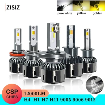 

CSP Chip Mini H4 LED H1 H3 H7 H11 9005 9006 9012 H13 Bulb Canbus Car Headlight 55W12000LM 6000K Led Fog Lamp 12V Auto Light