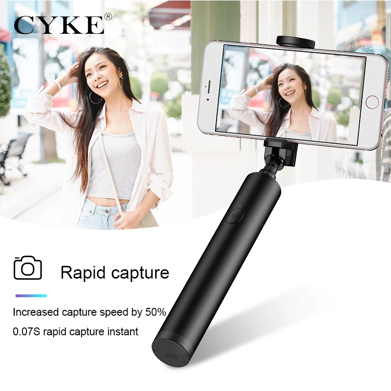 CYKE мини-селфи-Палка с Bluetooth, селфи-палка, легкий штатив для переноски, селфи-палка для смартфона