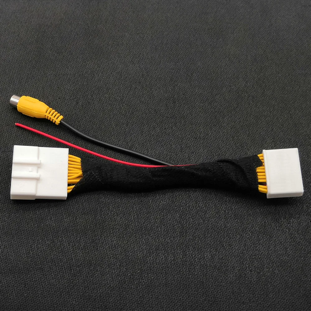 Оригинальный переключатель видеовхода YIFOUM 24Pin переходник RCA для камеры заднего