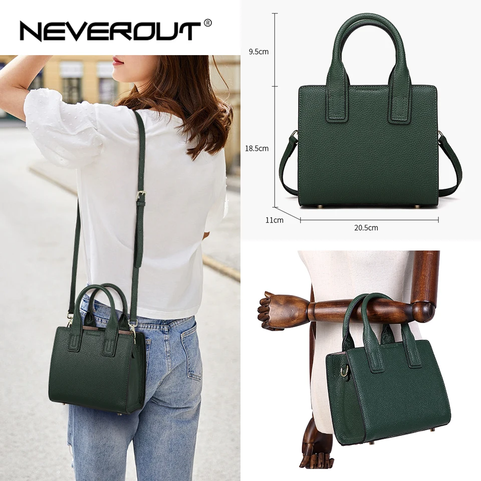NEVEROUT, Новое поступление, женская сумка, модная сумка, спилок, маленькие сумки, сумки с верхней ручкой для женщин, одноцветные сумки на плечо, сумка