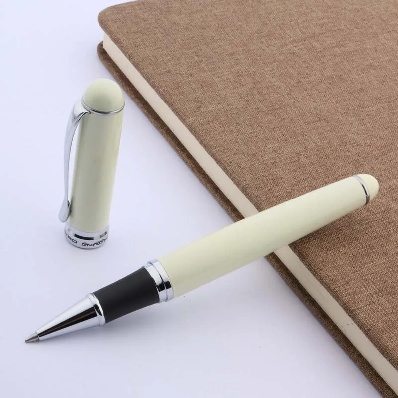 JINHAO X750 молочно-белый серебряный аксессуары отделка роллербол ручка