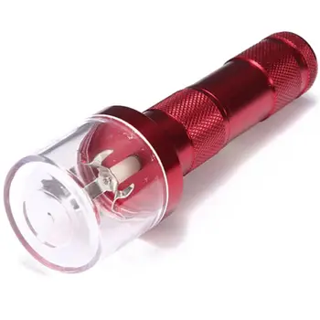 

Electric Allloy Metal Grinder Crusher Crank Tobacco Smoke Spice Herb Muller,Red