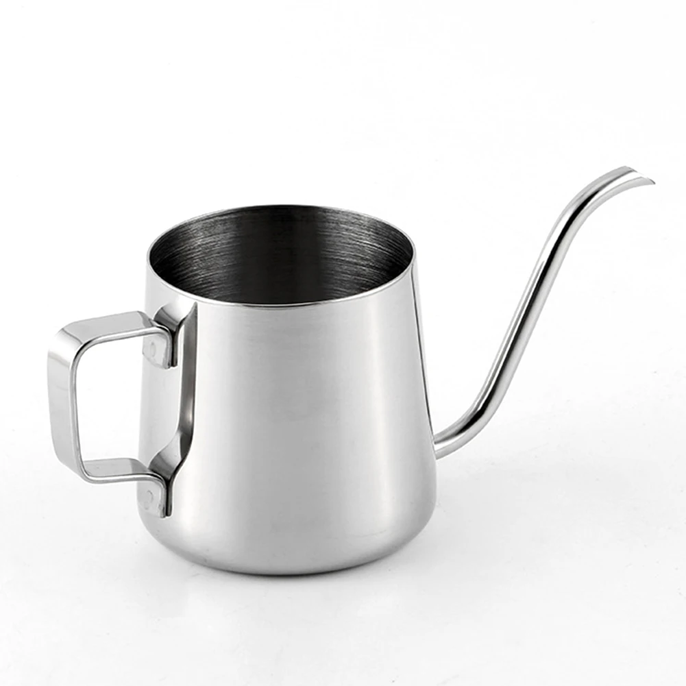 250 мл чайник, чайник с длинным носиком, кухонный инструмент, чайник, капельный кофе, нержавеющая сталь