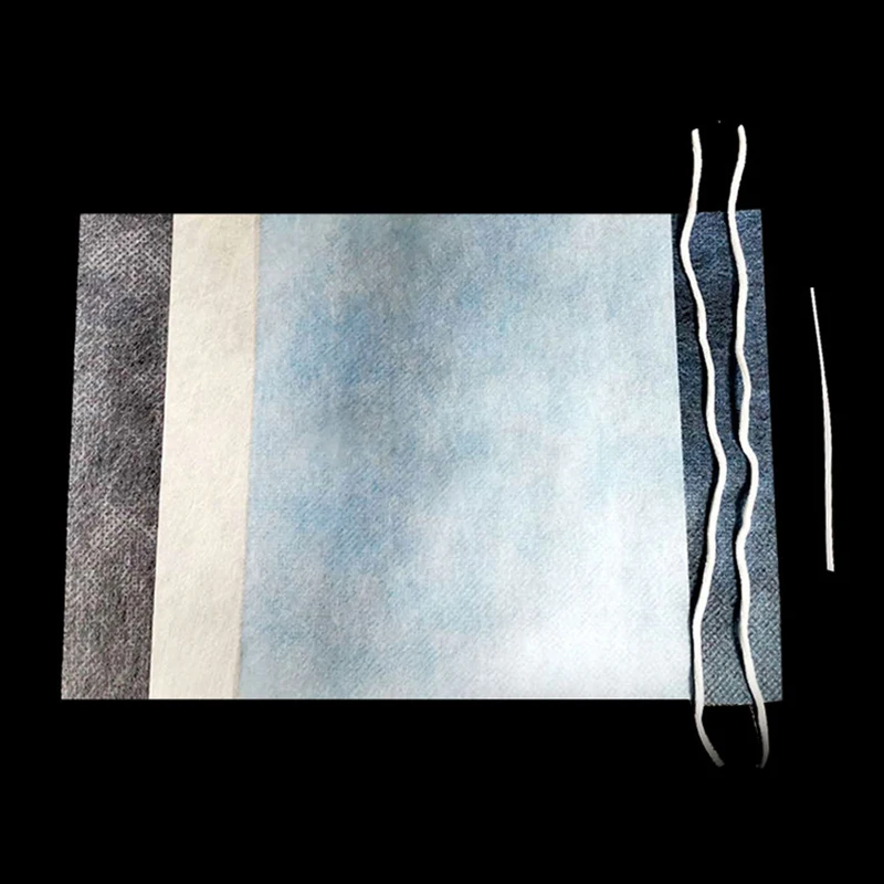 

200 DIY Non-Woven Mask Material Set Homemade Homemade Disposable Mask Material, Provides protection against dust, car exhaust