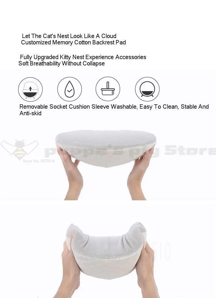 Cat's Mobile Castle Cat Bag Cat Bag Cat Supply Pet Carrier Dog Carrier Bag Puppy Dog Carrying Case Dog Seat Cover Cat Carrier
