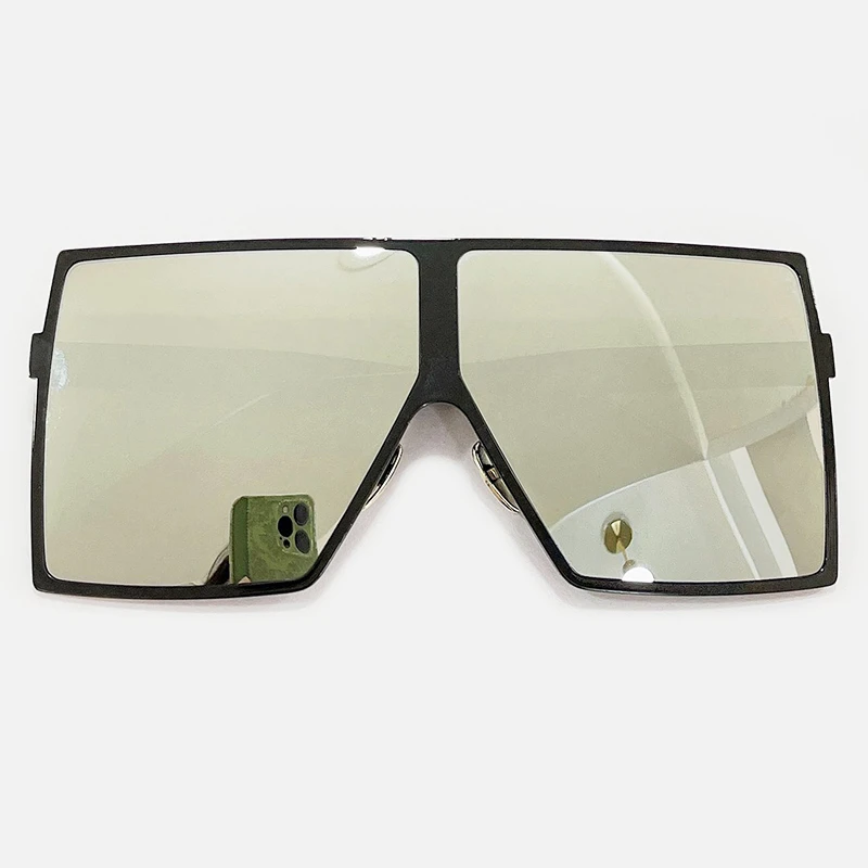 de sol rectangulares con espejo para mujer, de sol de marca de lujo de diseñador, con marco de pantalla completa, UV400, 2021|Gafas de sol para mujer| - AliExpress