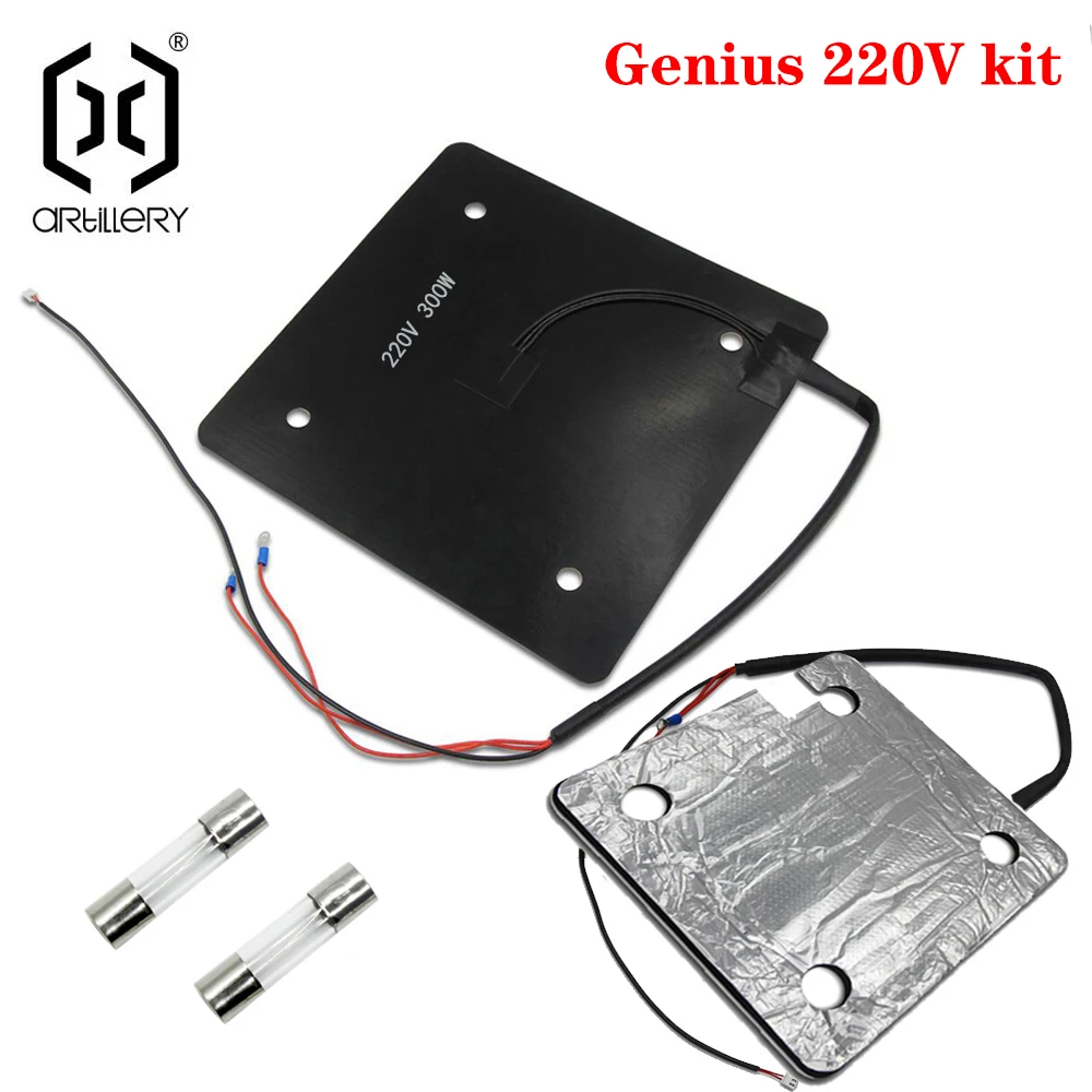 3D Printer Artillery Sidewinder SW-X1 And Genius 110V 220V Hot Bed Heating Cotton Fuse Kit