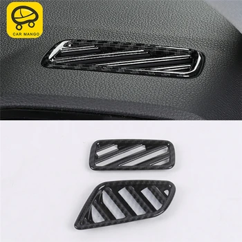 

CARMANGO Car Styling Small A/C Air Vent Outlet Front Panel Cover Trim Frame Sticker Interior Accessories for Audi Q3 F3 2019